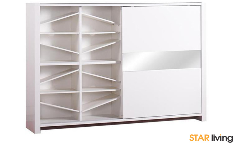 sliding door shoe cabinet